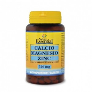 Calcio Magnesio y Zinc 520 mg. 50 comp. Nature...