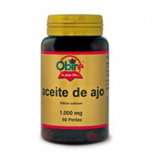 Aceite Ajo 1000 mg. 60 perlas Obire