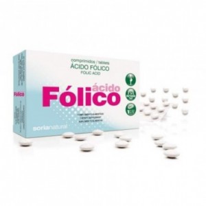 Ácido Fólico Retard 200 mg 48 Comprimidos Soria...