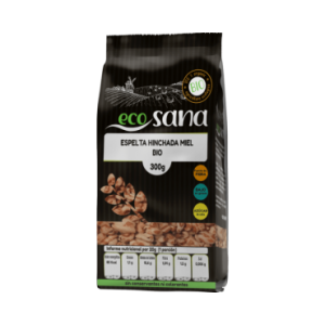 Espelta Hinchada con Miel BIO 300 gr Ecosana