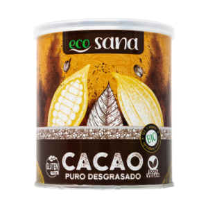 Cacao Puro Desgrasado BIO 275 gr Ecosana