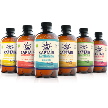 Captain Kombucha Frambuesa...