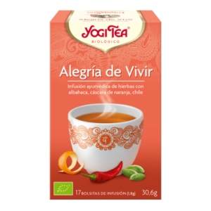 Infusion Alegria De Vivir 17 Filtros Yogi Tea
