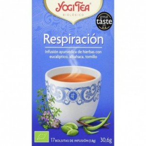 Infusion Respiracion 17 Filtros Yogi Tea