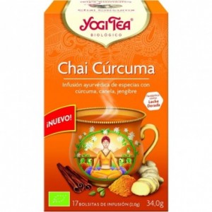 Infusion Chai Curcuma 17 Filtros Yogi Tea